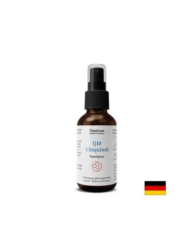 Коензим Q10 Убиквинол липозомен спрей х 100 мл NATUGENA | Ubiquinol Coenzyme Q10