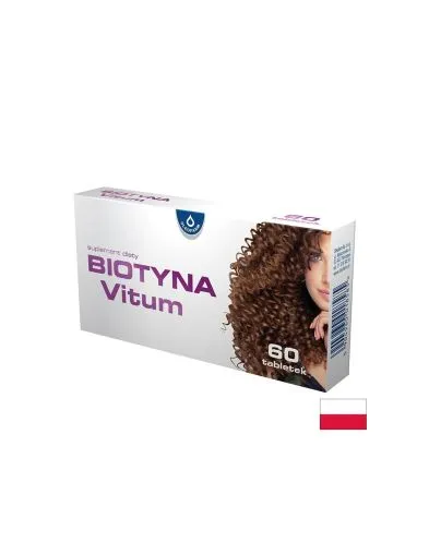 Биотин ( Витамин Б7 ) 2500 мкг 60 таблетки Oleofarm | Biotin Vitamin B7