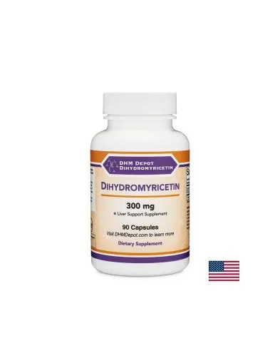 Дихидромирицетин DHM 30 300 мг x 90 капсули Double Wood | Dihydromyricetin