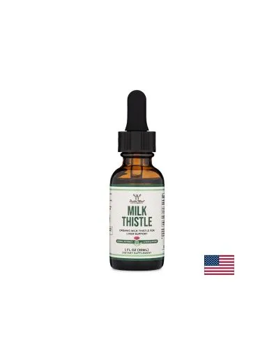Бял трън ( Млечен бодил ) екстракт на капки х 30 мл Double Wood | Milk Thistle