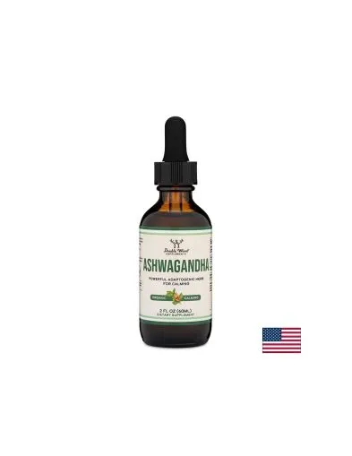 Ашваганда течен екстракт на капки х 60 мл Double Wood | Ashwagandha