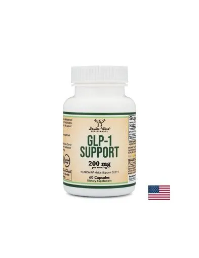 GLP-1 Support Формула за апетита и кръвната захар х 60 капсули Double Wood | ERIOMIN ®