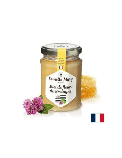 Цветен мед от Бретан, Франция х 230 гр Famille Mary