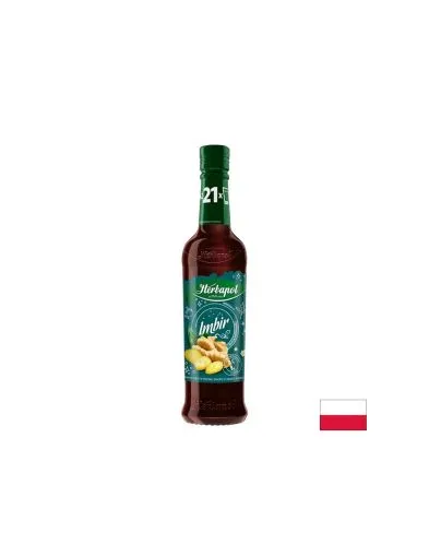 Сироп с джинджифил, Витамини Ц, Д3, Б6 + цинк х 420 мл HERBAPOL