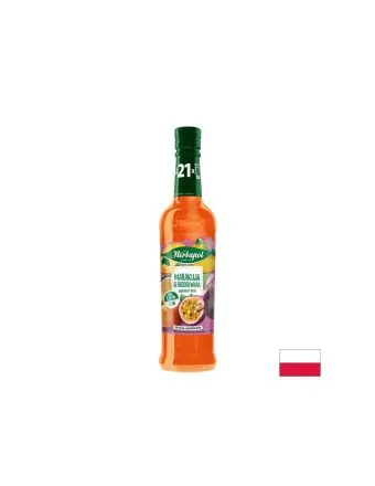 Сироп с маракуя и праскова + Витамини Ц, Д3, Б6 + Цинк х 420 мл HERBAPOL