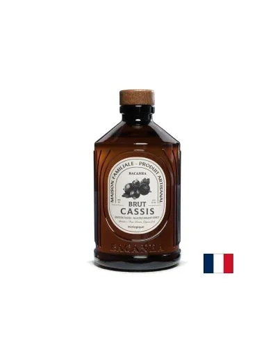 Сироп с касис за напитки и десерти х 400 мл Bacanha Brut | Blackcurrant syrup