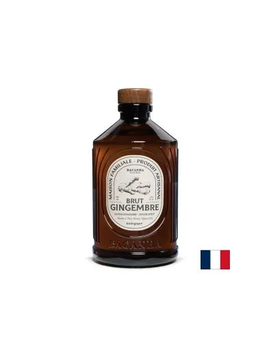 Сироп с джинджифил за десерти и напитки х 400 мл Bacanha Brut | Ginger syrup