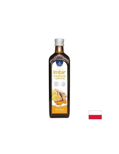 Сок от Джинджифил + Куркума + Лимон х 490 мл Oleofarm | Ginger, Turmeric & Lemon juice