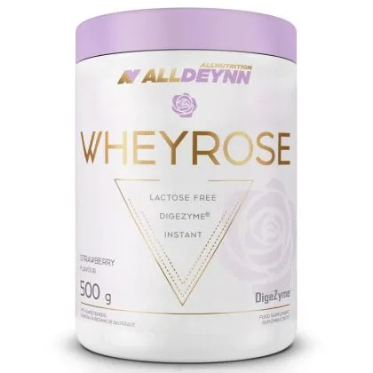 Суроватъчен протеин за жени на прах 500 гр, различни вкусове Allnutrition | AllDeynn Wheyrose