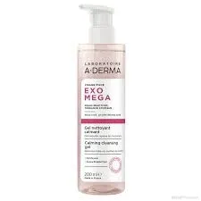 А-дерма Екзомега Успокояващ почистващ гел за лице х 200 мл | Exomega A-Derma