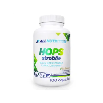 Хмел екстракт х 100 капсули AllNutrition | Hops Strobile