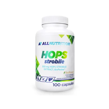 Хмел екстракт х 100 капсули AllNutrition | Hops Strobile