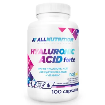 Хиалуронова киселина 200 мг + колаген и Витамин Ц х 100 капсули AllNutrition | Hyaluronic Acid Forte