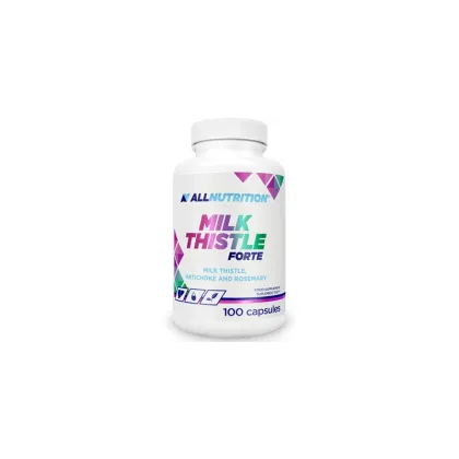 Бял трън ( Млечен бодил ) + Артишок + Розмарин х 100 капсули Allnutrition | Milk Thistle Forte
