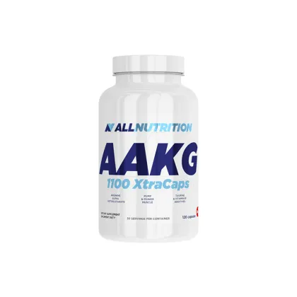 ААКГ Аргинин алфа-кето глутарат 1100 мг х 120 капсули Allnutrition | AAKG XtraCaps