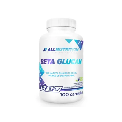 Бета глюкани 500 мг х 100 капсули Allnutrition | Beta Glucan