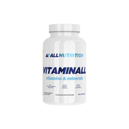 Vitaminall Мултивитамини и минерали х 120 капсули Allnutrition