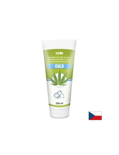 Охлаждащ балсам с конопено масло х 200 мл VIRDE | Cannabis oil balm