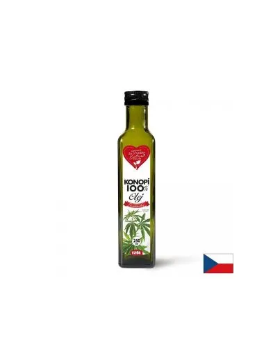Конопено масло + Витамин Е х 250 мл VIRDE | Hemp Seed Oil