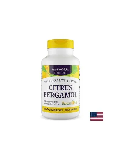 Бергамот екстракт 500 мг х 120 капсули Healthy Origins | Citrus Bergamot