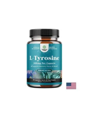 Л-Тирозин 500 мг х 60 капсули Nature's Craft | L-Tyrosine