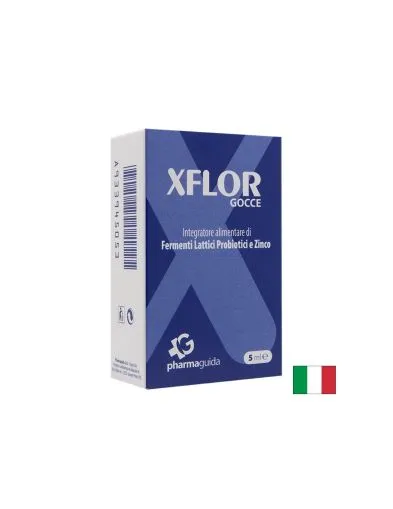 Пробиотици 2 млрд CFU + цинк за бебета и деца, на капки х 5 ml мл Pharmaguida | XFLOR Gocce