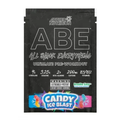 Азотен бустер сашета / дози 6 бр х 12.5 гр Applied Nutrition | ABE - Ultimate Pre-Workout
