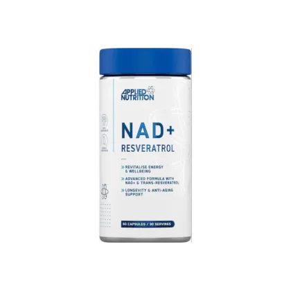 НАД + Ресвератрол + Витамин Ц х 60 таблетки Applied Nutrition | NAD+ Resveratrol