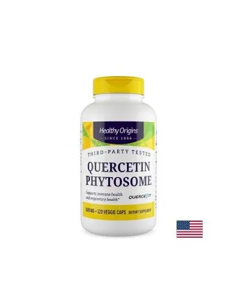 Кверцетин Фитозоми 500 мг х 120 капсули Healthy Origins | Quercetin Quercefit