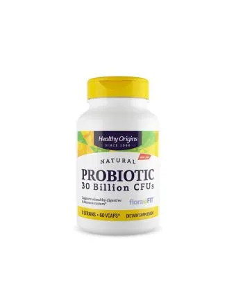 Пробиотик 8 щама FloraFIT ® 30 млрд CFU х 60 капсули Healthy Origins | Probiotic