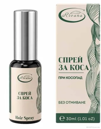 РИВАНА Спрей против косопад без отмиване х 30 мл | Rivana Anti-hairloss spray