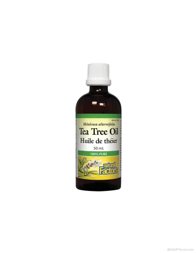 Чаено дърво (масло) x 50 ml / 50 дози Natural Factors | Tea Tree Oil