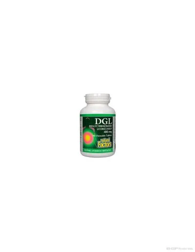 Женско биле (сладник, DGL)  400мг х 90 дъвчащи таблетки Natural Factors