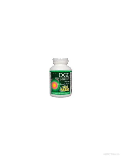 Женско биле (сладник, DGL) 400мг х 90 дъвчащи таблетки Natural Factors