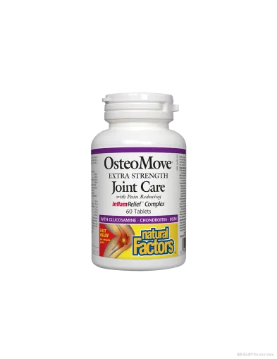 ОстеоМуув Грижа за ставите x 60 таблетки Natural Factors | OsteoMove®
