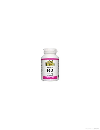 Витамин Б2 (рибофлавин) 90 таблетки Natural Factors | Vitamin B2