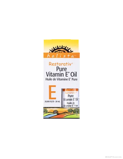 Витамин E ( чисто течно масло) 28 000IU x 28мл Natural Factors | Vitamin E Oil Restorativ
