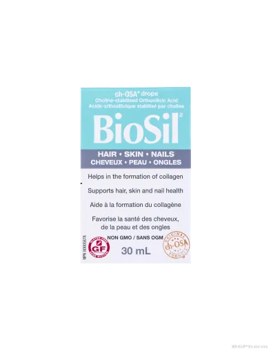 BioSil Hair, Skin & Nails Коса, кожа и нокти 30мл дози Natural Factors