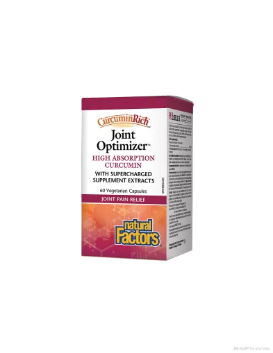 Joint Optimizer Формула за стави x 60 капсули Natural Factors | CurcuminRich™