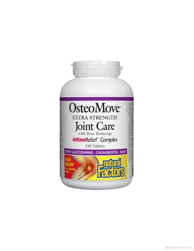 ОстеоМуув Грижа за ставите x 240 таблетки Natural Factors | OsteoMove