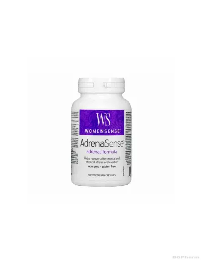 AdrenaSense® Адренална формула 460мг х 90 капс Natural Factors |WomensSense
