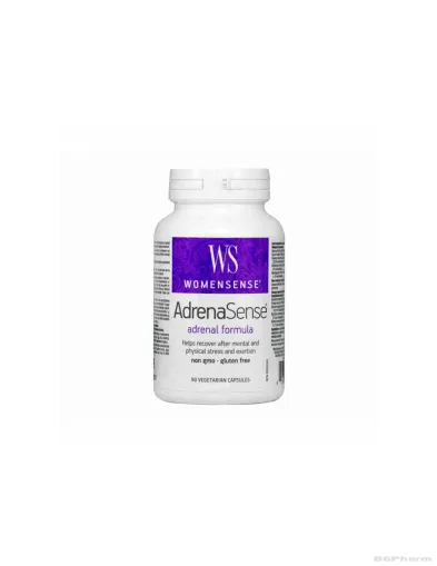 AdrenaSense® Адренална формула 460мг х 90 капс Natural Factors |WomensSense