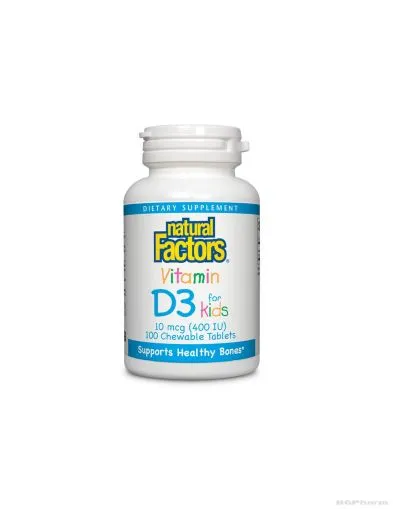 Vitamin D3 / Витамин Д3 10мкг (400IU) - 100 таблетки
