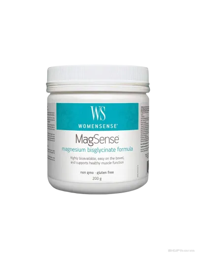 Магнезий (бисглицинат формула) 200гр пудра Natural Factors |WomenSense