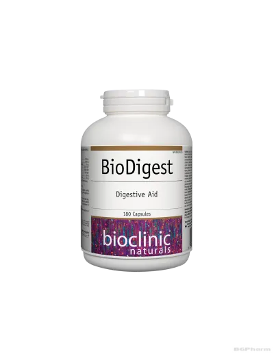 BioDigest Панкреатични ензими + бетаин х 180 капсули Bioclinic Naturals