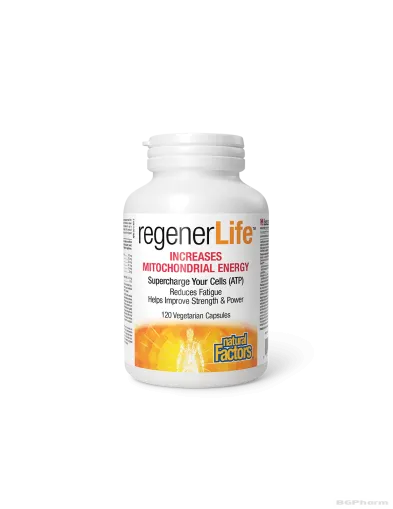 RegenerLife™ Формула за митохондриална функция х 120 капсули Natural Factors
