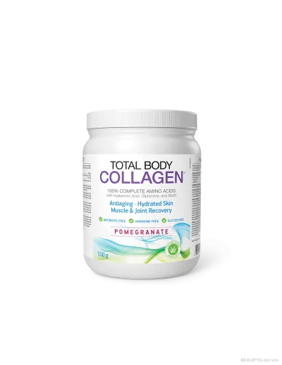  Total Body Collagen Колаген + хиалуронова киселина, глутамин и биотин 500гр (нар) Natural Factors