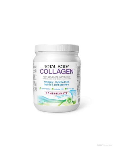  Total Body Collagen Колаген + хиалуронова киселина, глутамин и биотин 500гр (нар) Natural Factors