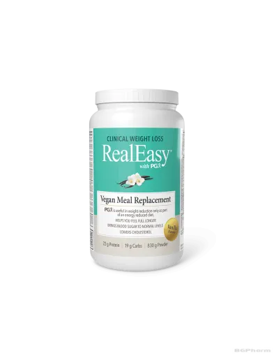 Real Easy™ with PGX® Формула за здравословно отслабване 830гр (ванилия) Natural Factors