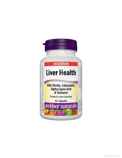 Формула за черния дроб x 65 капсули Webber Naturals | Liver Health
